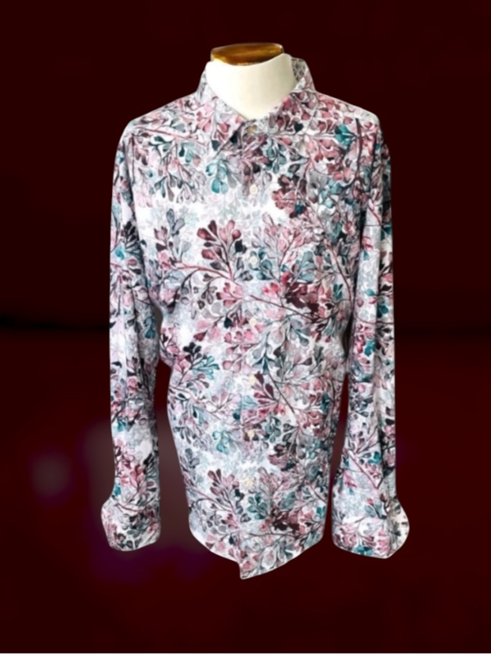 ROBERT GRAHAM NEW CLASSIC FIT WEARABLE ART LONG SLEEVE SHIRT SIZE 2XL